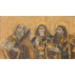 The Master of the Claveles (active Castille, second half of 15th Century ) Saints Peter, John the...