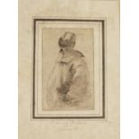 Follower of Giovanni Francesco Barbieri, called il Guercino (Cento 1591-1666 Bologna) Study of a ...