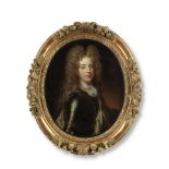 Gaspard Rigaud (Perpignan 1661-1705 Paris) Portrait of a young man, bust-length, in armour with a...