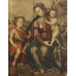 Follower of Domenico Beccafumi (Montaperti near Siena circa 1486-1551 Siena) The Madonna and Chil...