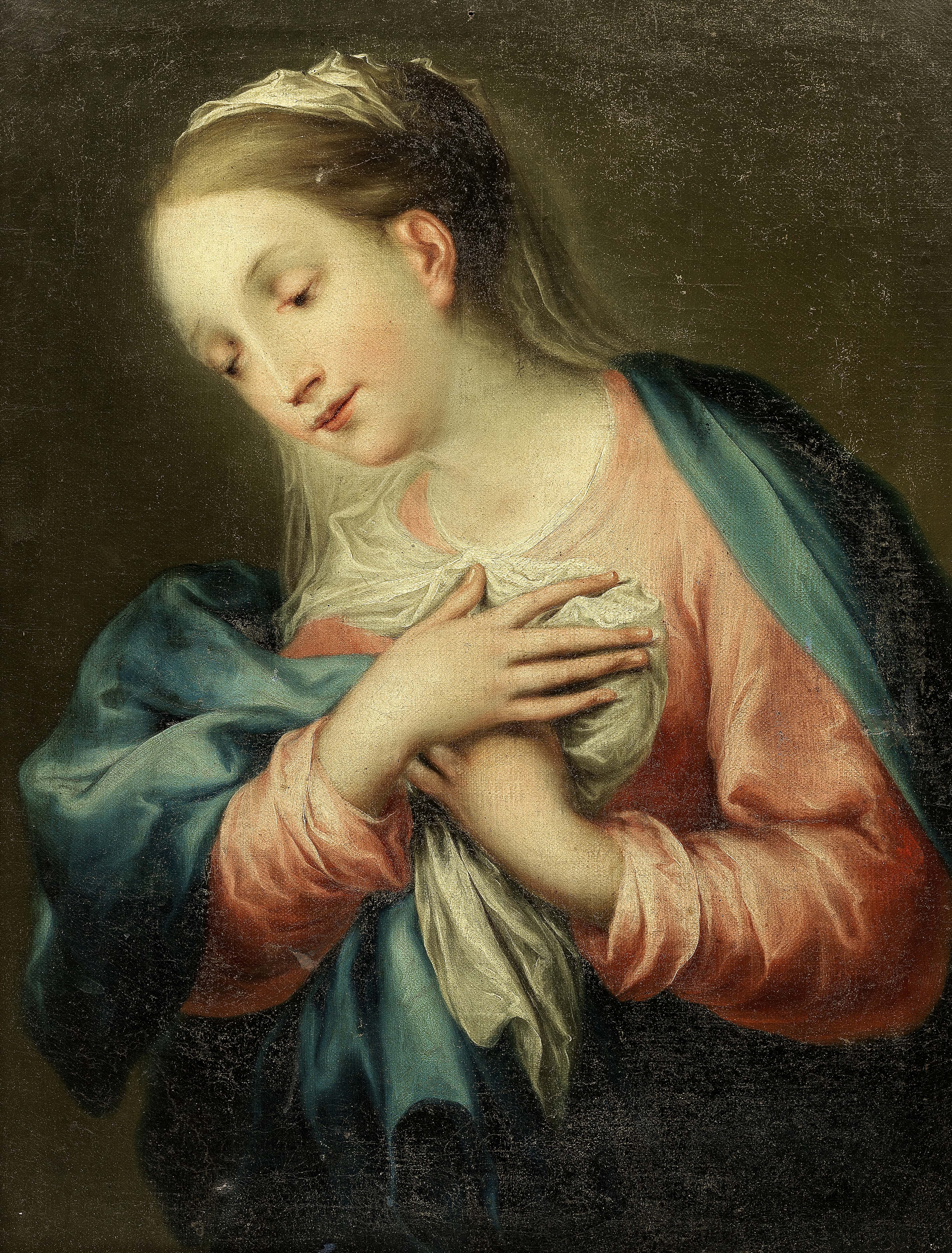 Ignaz Stern (Mauerkirchen 1679-1748 Rome) The Virgin Mary