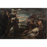 Circle of Francesco Solimena (Canale di Serino 1657-1747 Barra di Napoli) A Dominican monk blessi...