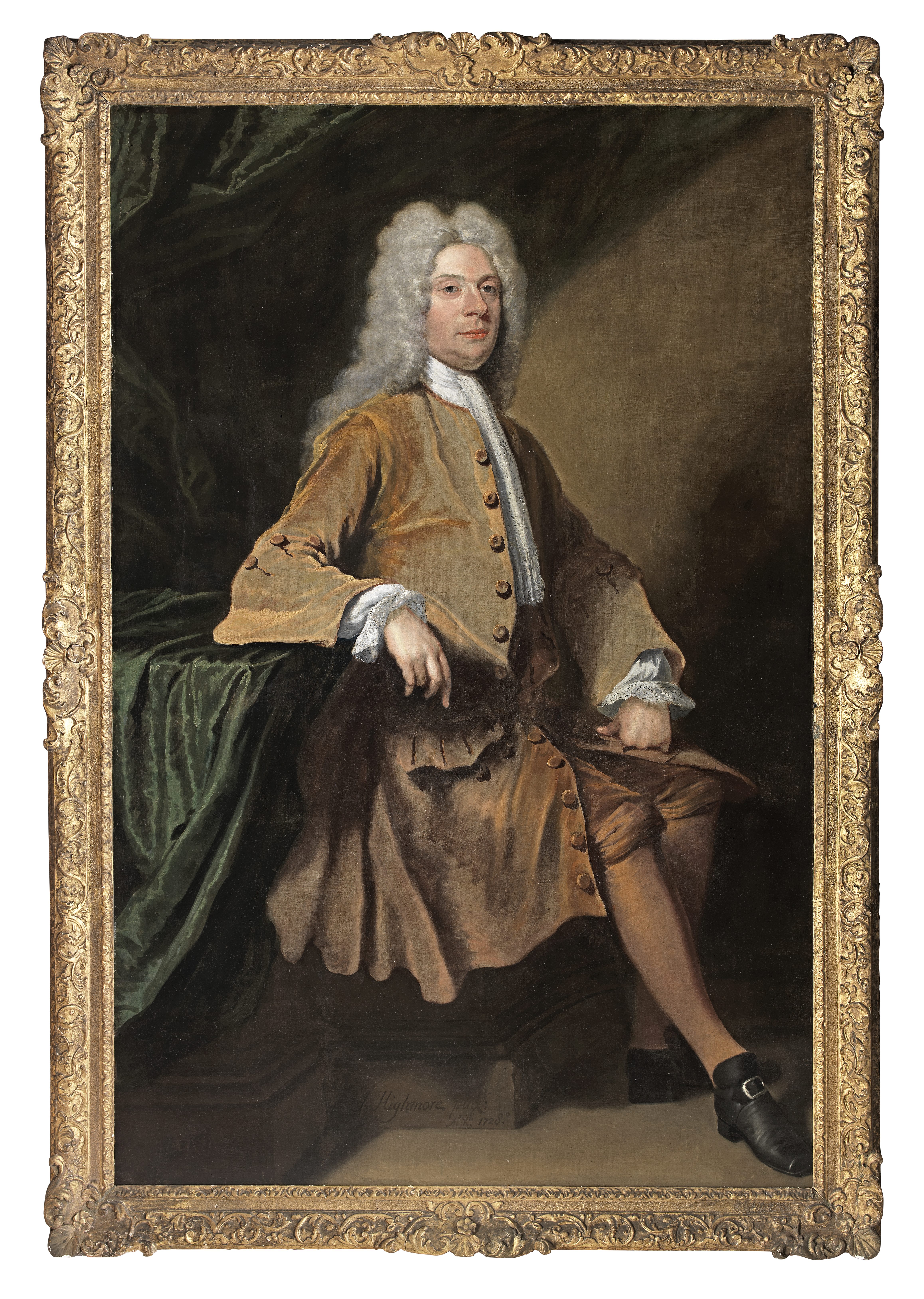 Joseph Highmore (London 1692-1780 Canterbury) Portrait of Sir Thomas Heath, full-length, seated a...