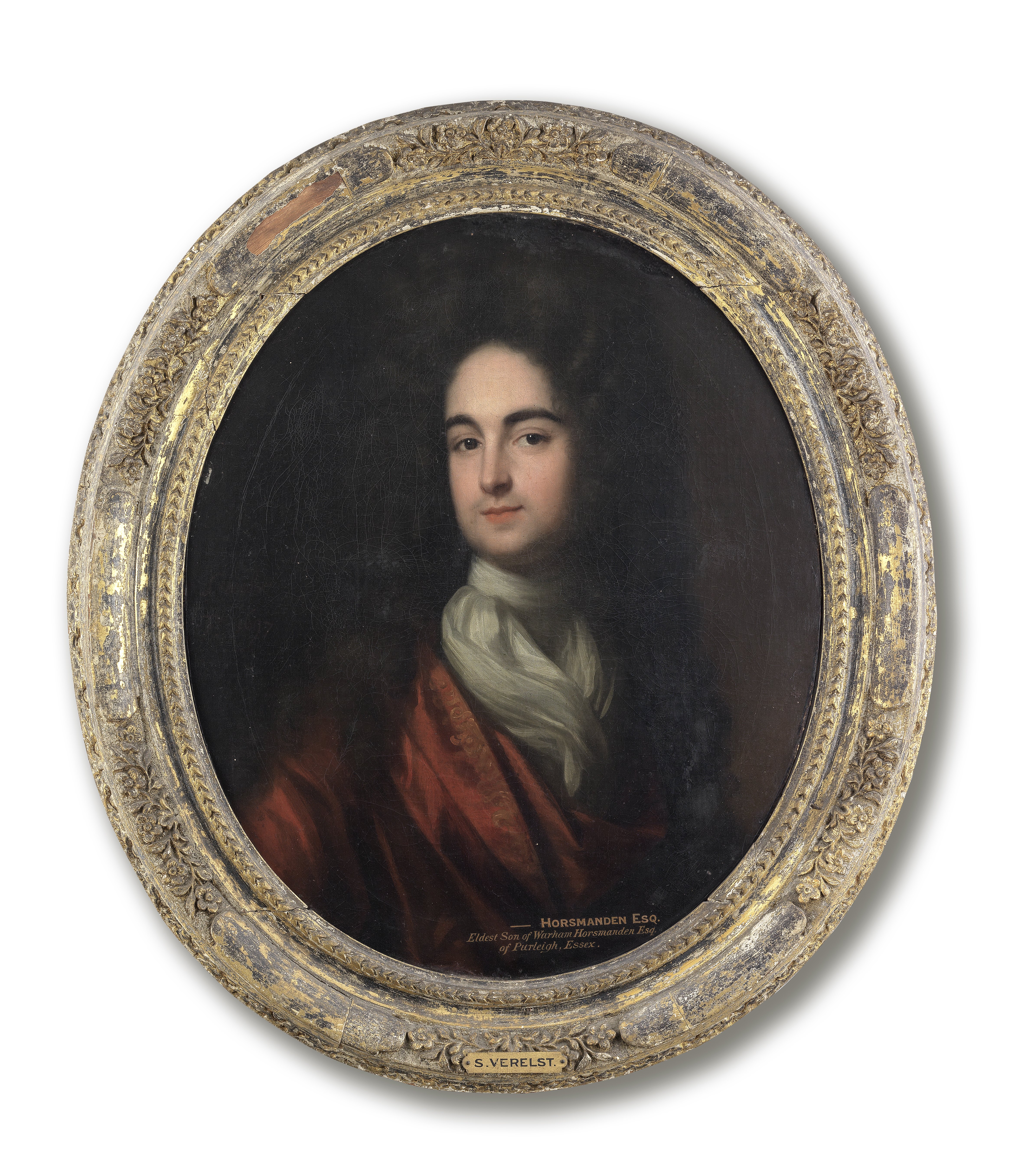 Simon Pietersz. Verelst (undefined, The Hague 1644-1721 London) Portrait of a gentleman, said to ...