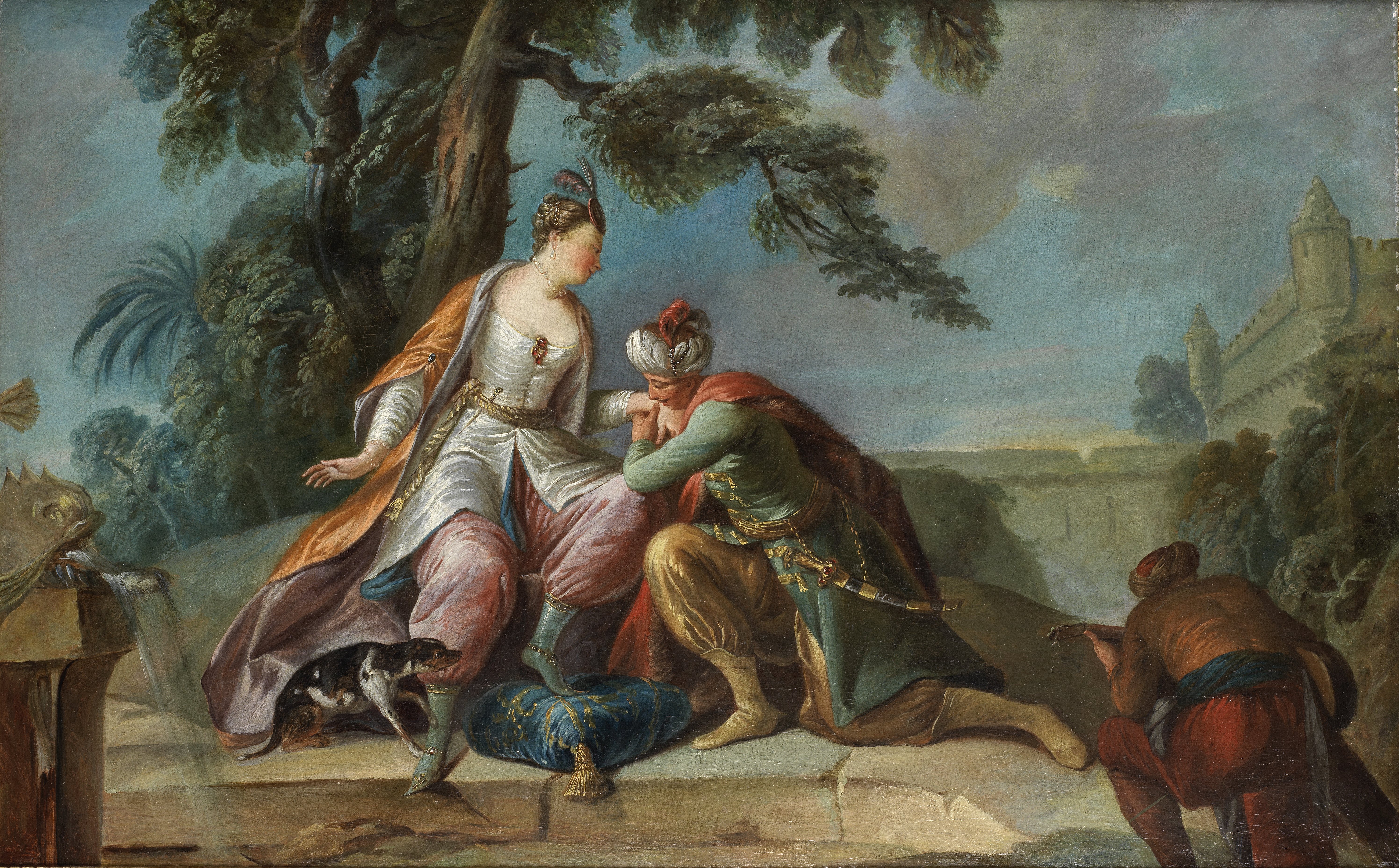 Francesco Zugno (Venice 1709-1787) The Amorous Sultan