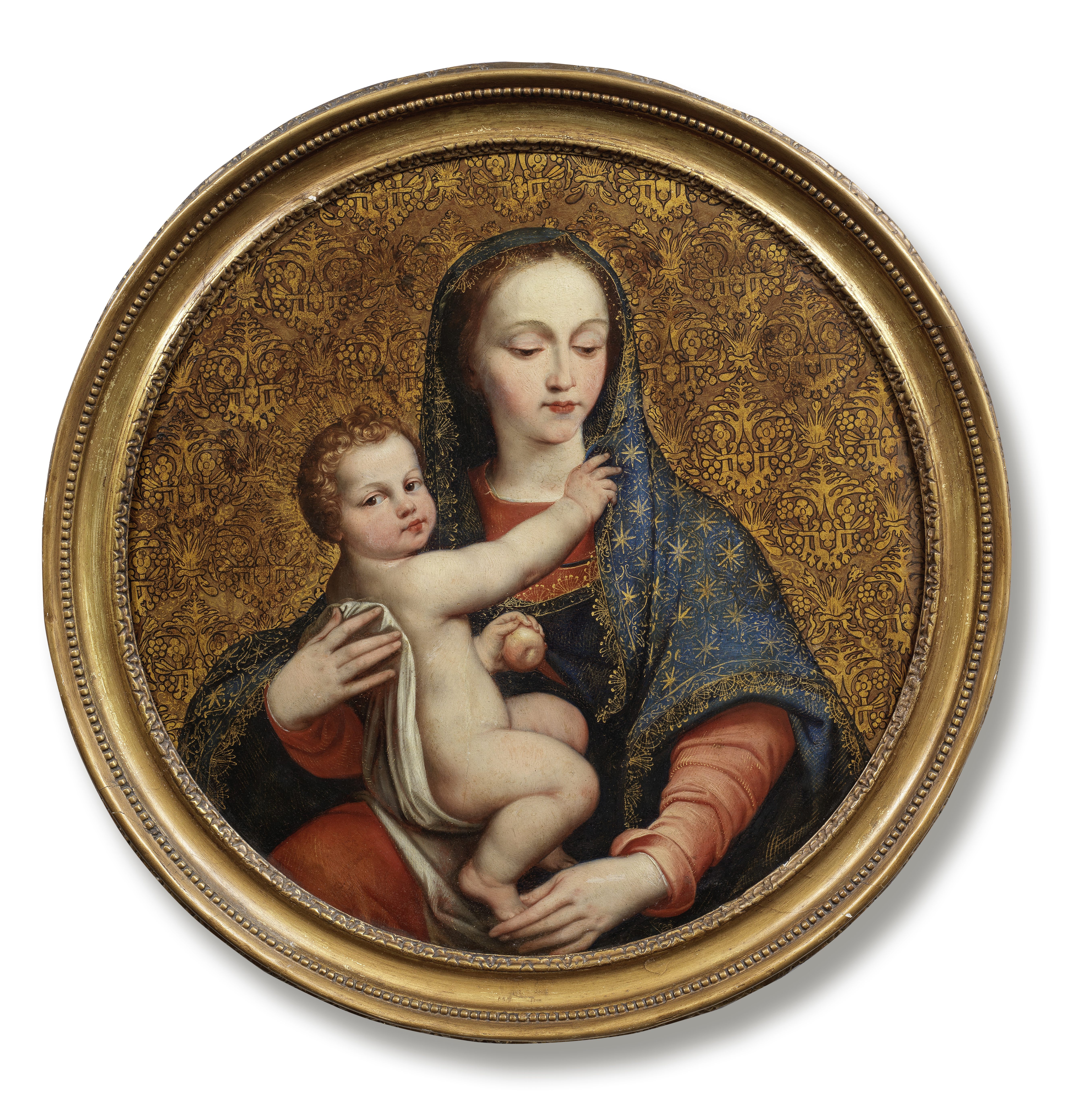 Italian School, 17th Century The Madonna and Child 65.7 cm. (25 3/4 in.) diameter