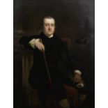Sir Nathaniel Dance Holland, Bt. (London 1734-1811 Winchester) Portrait of a gentleman, three-qua...