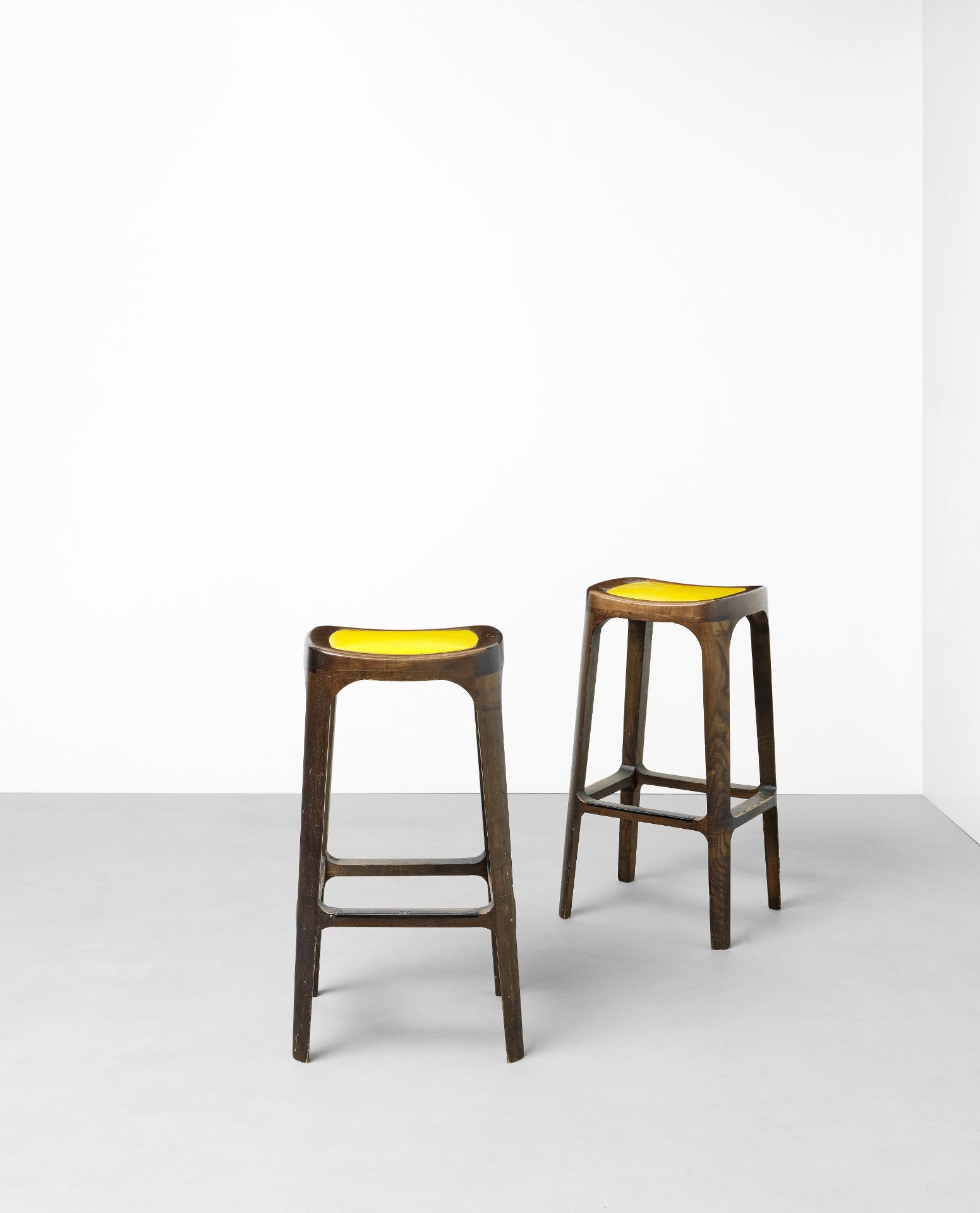 Marc Newson Two 'Coast' bar stools, from the Coast Restaurant, London, 1995