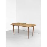 Gio Ponti dining table, 1935, cm 200 x 150 circa, with verbal confirmation of authenticity from L...