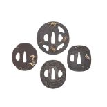 Four Iron Tsuba (4)