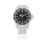 Rolex. A stainless steel automatic bracelet watch Submariner, Ref: 5513, Circa 1984