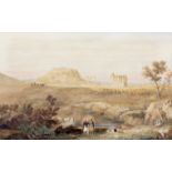 Hugh William (Grecian) Williams (British, 1773-1829) Vue d'Ath&#232;nes avec l'Acropole au loin (...