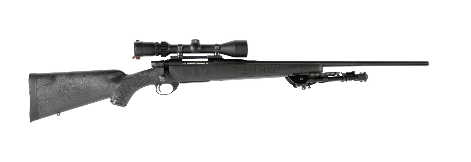 A .223 (Rem.) 'Vanguard' bolt-magazine rifle by Weatherby, no. VL24053 With a 3-9x40mm telescopic...