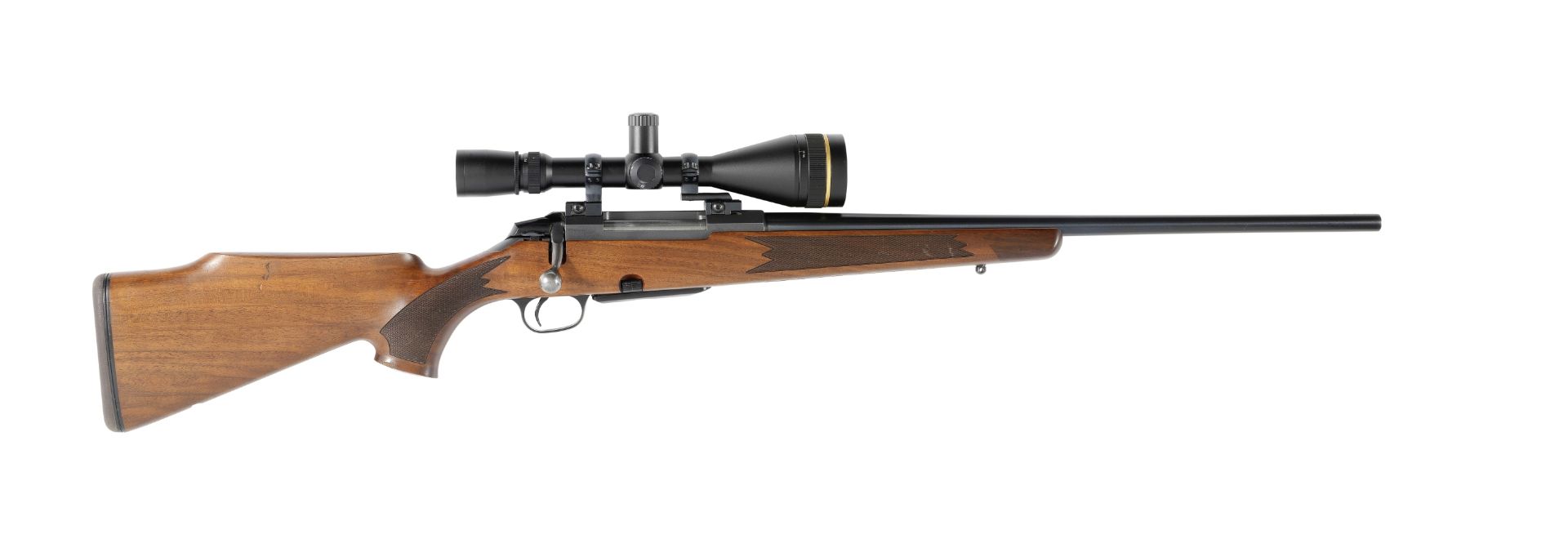 A 6.5x55 'M695' bolt-magazine rifle by Tikka, no. 908087 With a leather slip