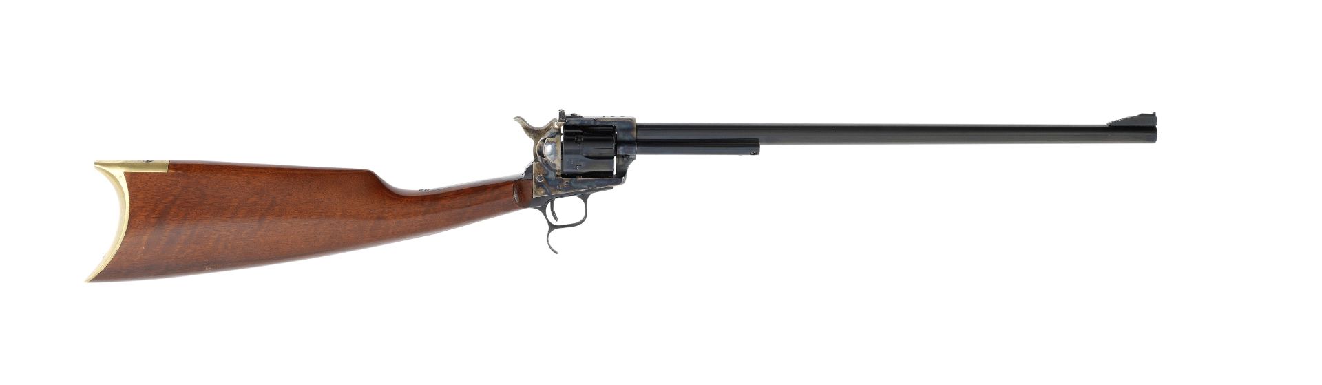 A .44-40 revolving carbine by Uberti, no. UA1782 With an additional stock of 17in. length