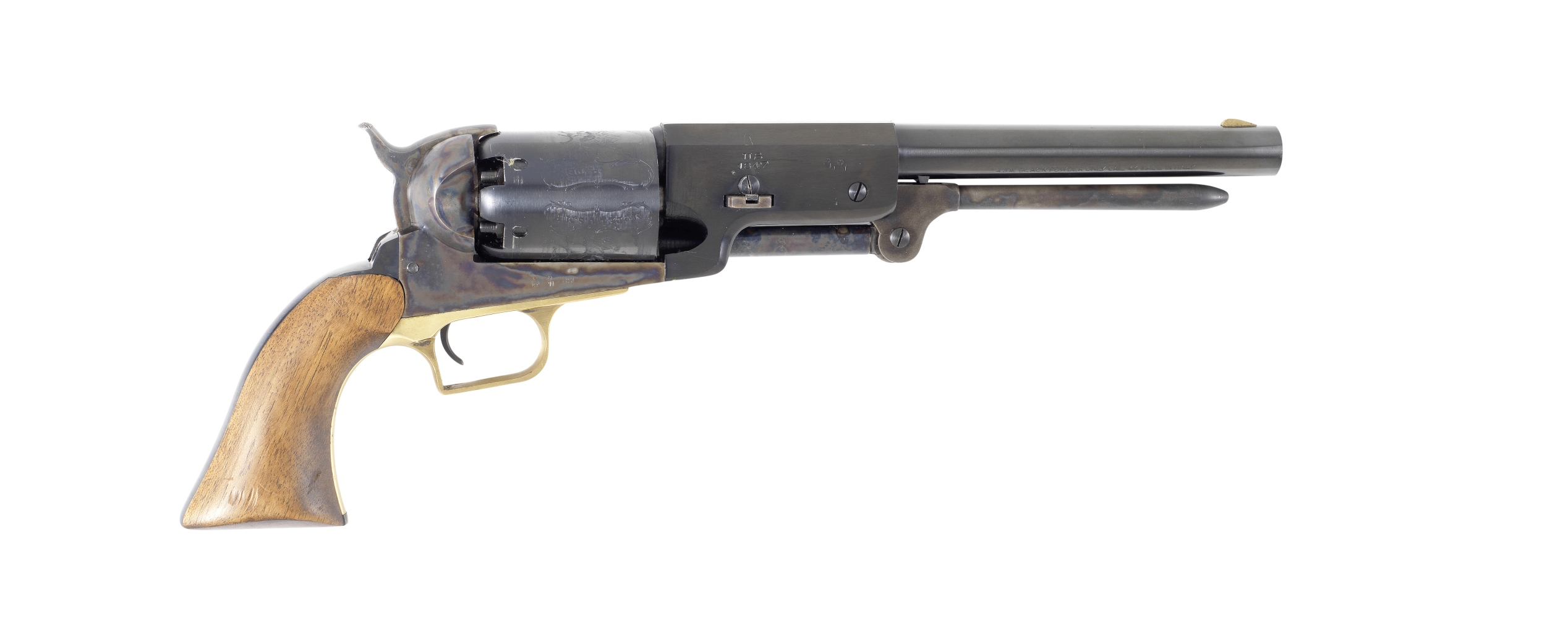 A .44 '1847 Walker' percussion revolver by Armi San Marco, no. E72382