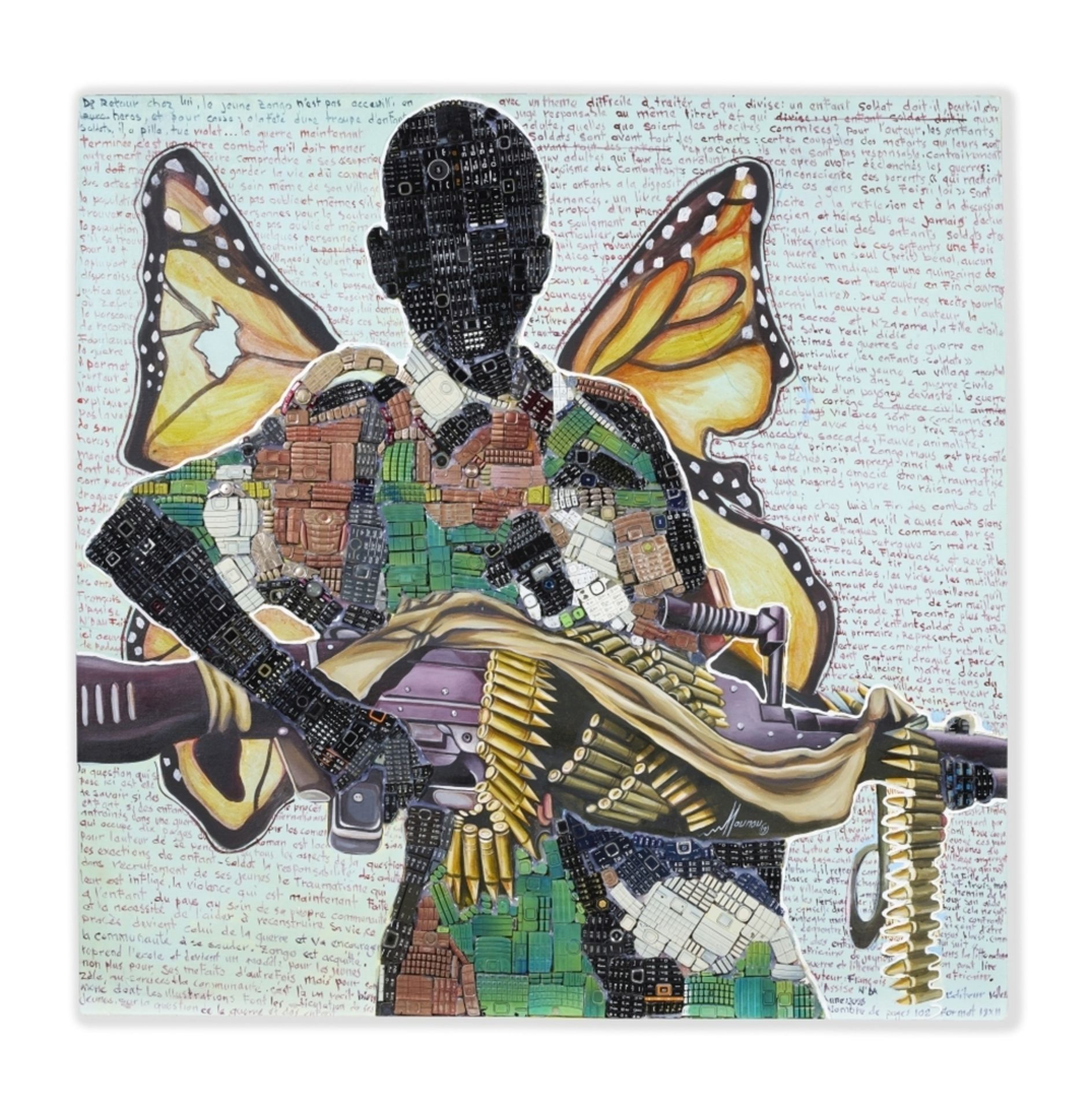 Mounou D&#233;sir&#233; Koffi (C&#244;te d'Ivoire, n&#233; en 1995) Enfant Soldat, 2019 - Image 6 of 7