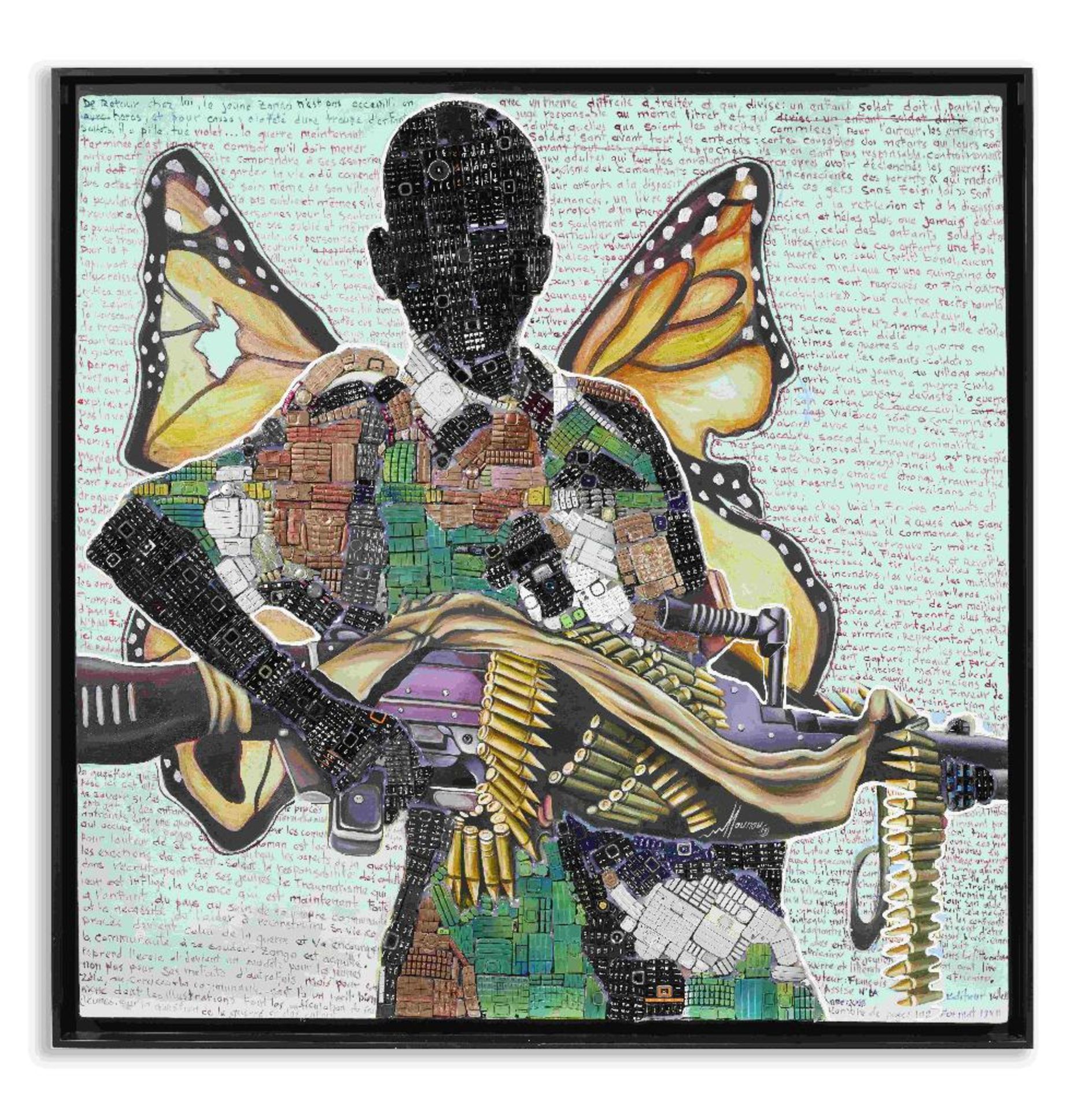 Mounou D&#233;sir&#233; Koffi (C&#244;te d'Ivoire, n&#233; en 1995) Enfant Soldat, 2019 - Image 3 of 7