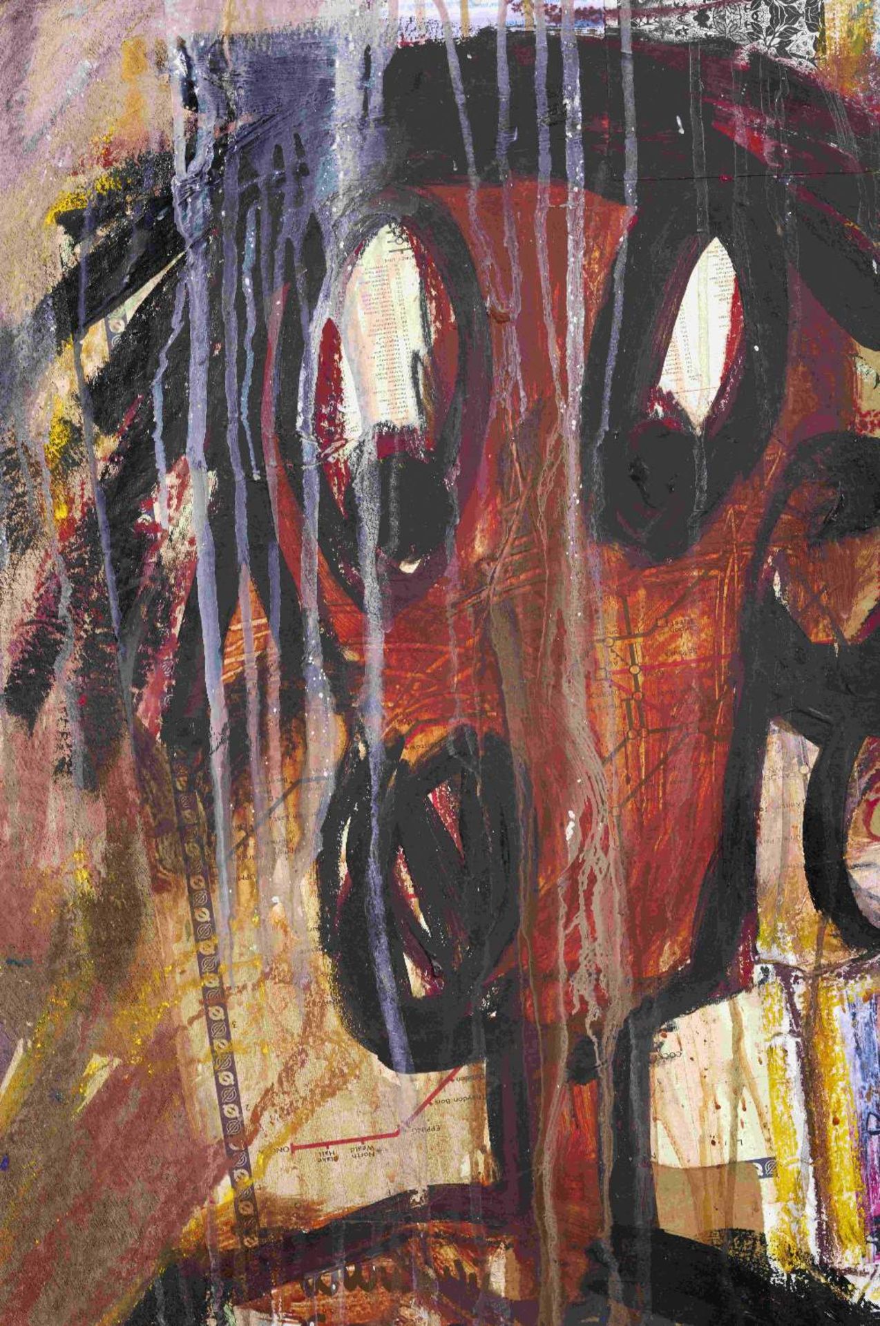 Abdoulaye Diarrassouba 'Aboudia' (C&#244;te d'Ivoire, n&#233; en 1983) Sans titre, 2011 - Image 3 of 6