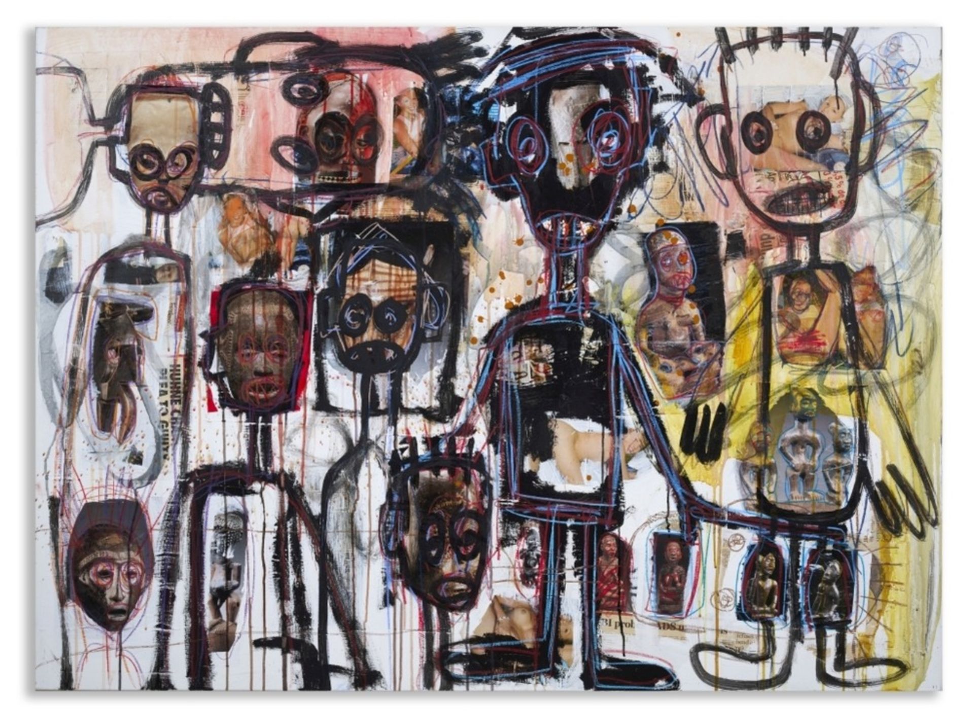 Abdoulaye Diarrassouba 'Aboudia' (C&#244;te d'Ivoire, n&#233; en 1983) Sans titre, 2013 - Bild 3 aus 5