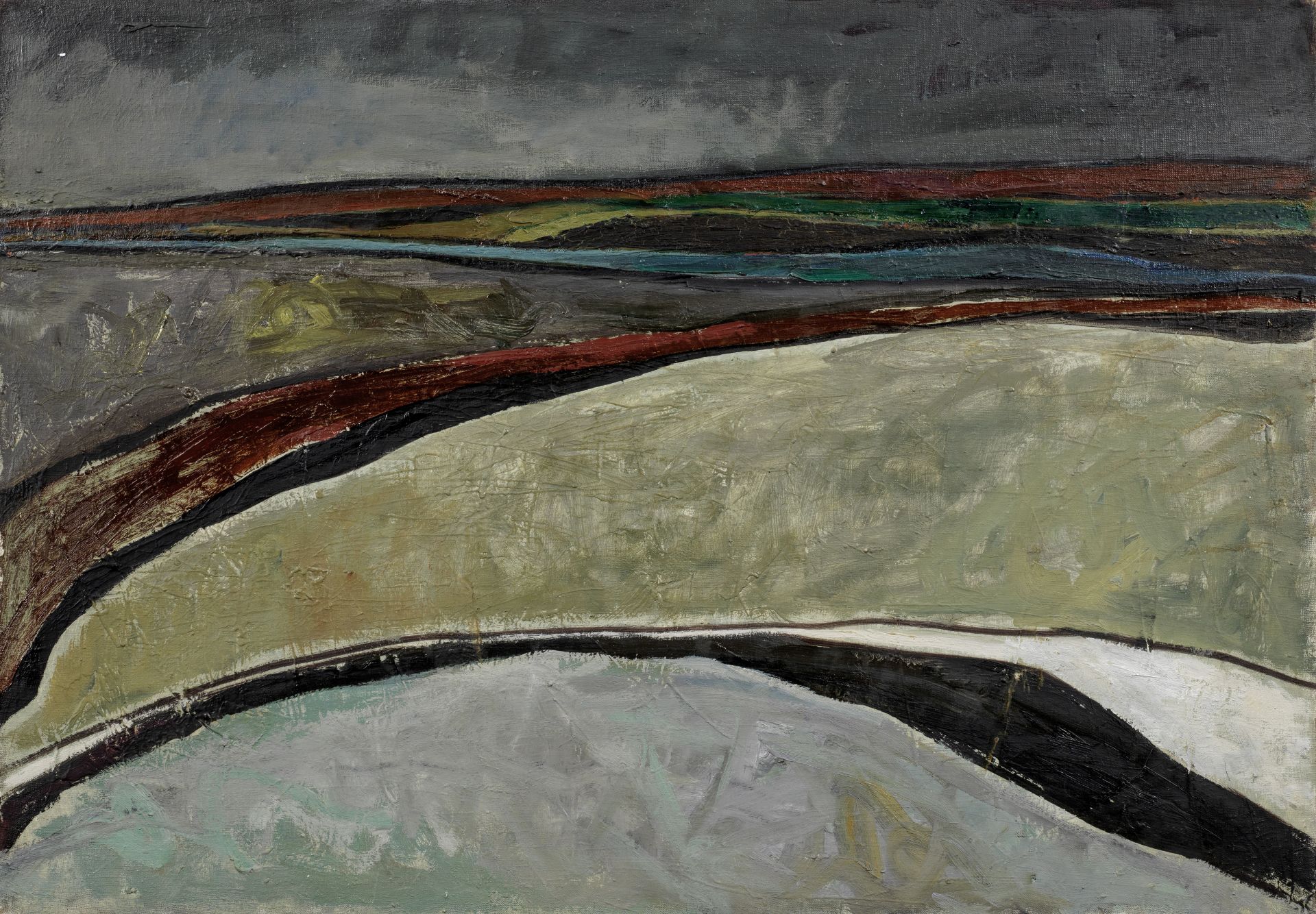 Sirak Melkonian (Iran, born 1931) Abstract Landscape