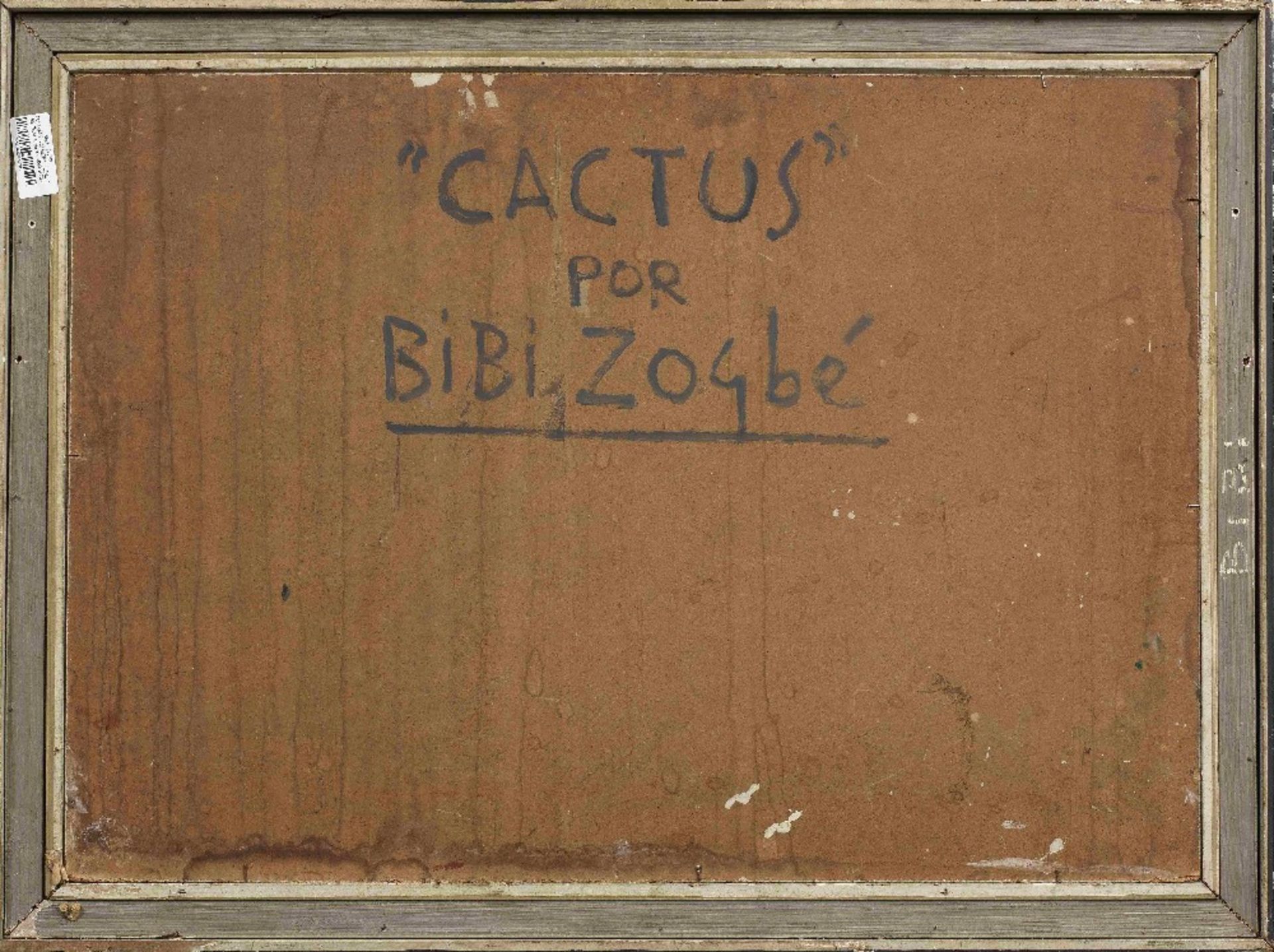 Bibi Zogbe (Lebanon, 1890-1973) Cactus - Image 2 of 2