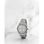 Breitling. Chronographe bracelet en acier avec date mouvement automatique Breitling. A stainless ...