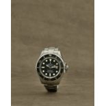 Rolex. Montre bracelet en acier avec date mouvement automatique Rolex. A stainless steel automati...