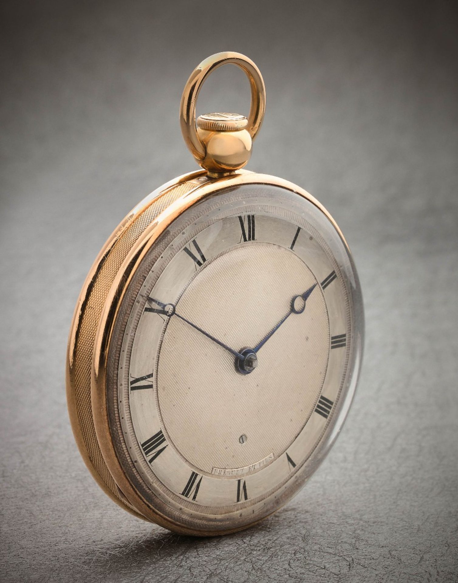 Breguet et Fils. Belle et rare montre de gousset &#224; cadran ouvert en or jaune 18K (750) &#224... - Image 2 of 5