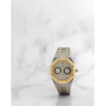 Audemars Piguet. Montre bracelet en or jaune 18K (750) et acier avec date mouvement automatique A...