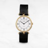 Van Cleef & Arpels. Montre bracelet en or jaune 18K (750) de taille medium mouvement m&#233;caniq...