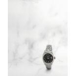 Rolex. Montre bracelet de dame en acier avec date mouvement automatique Rolex. A lady's stainless...