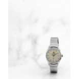 Omega. Montre bracelet en acier mouvement automatique Omega. A stainless steel automatic bracelet...