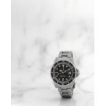 Rolex. Montre bracelet en acier avec date mouvement automatique Rolex. A stainless steel automati...