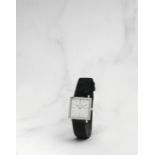 Audemars Piguet. Montre bracelet en or blanc 18K (750) de forme carr&#233;e mouvement m&#233;cani...