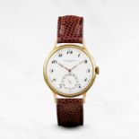 Vacheron Constantin. Montre bracelet en or jaune 18K (750) cadran en &#233;mail et fond de bo&#23...