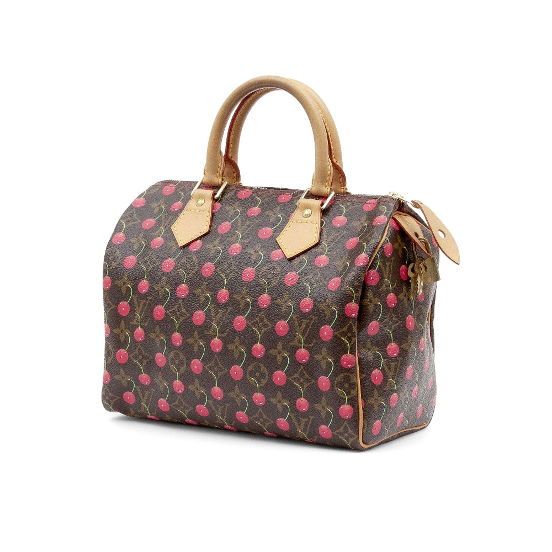 Louis Vuitton x Takashi Murakami : Speedy 25 Cerises - Bild 2 aus 2