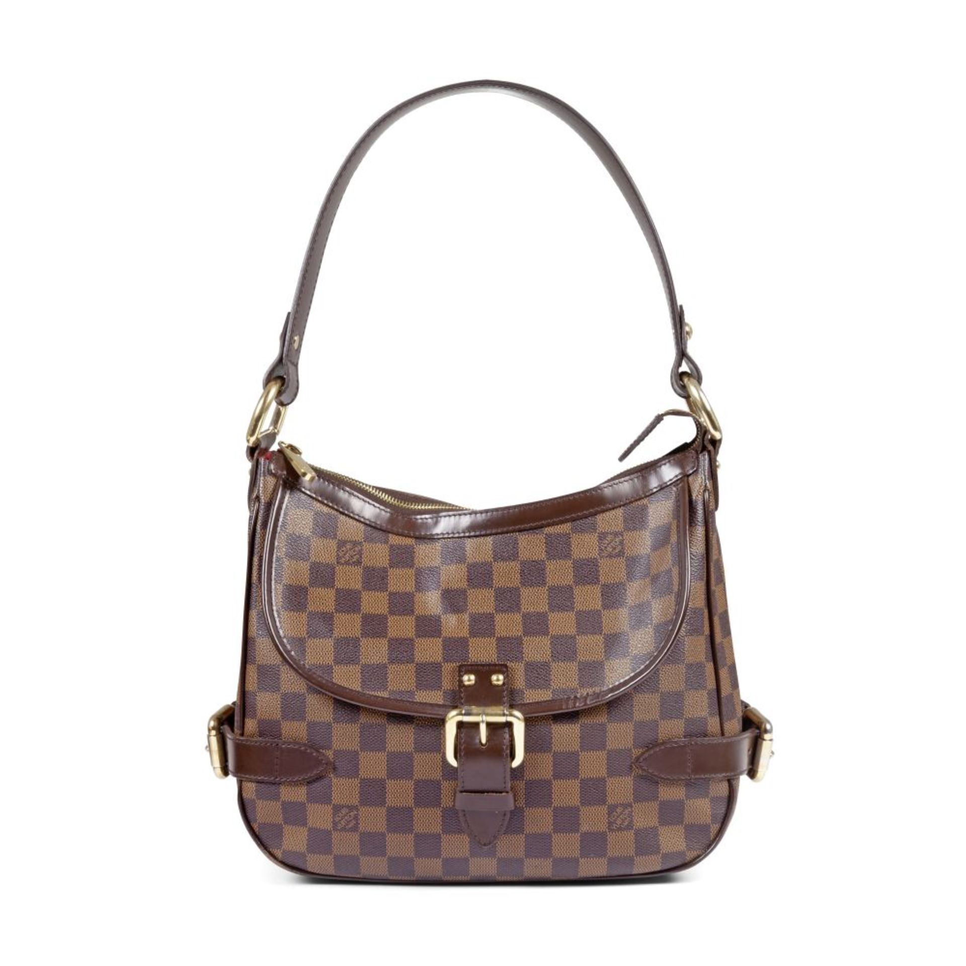 Louis Vuitton : Sac Highbury en Toile Damier Eb&#232;ne