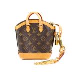 Louis Vuitton : Rare Sac Lockit Monogram Charm