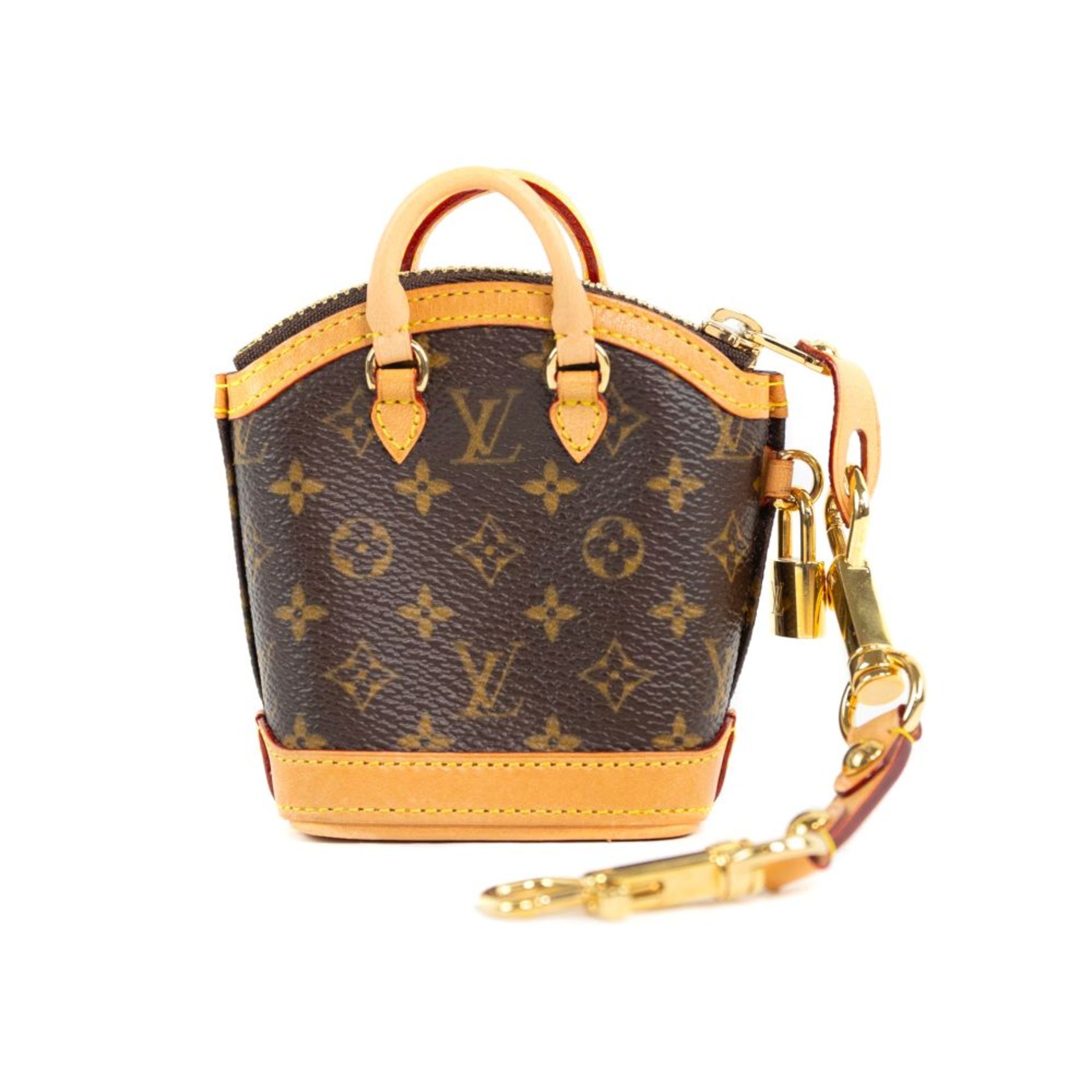 Louis Vuitton : Rare Sac Lockit Monogram Charm