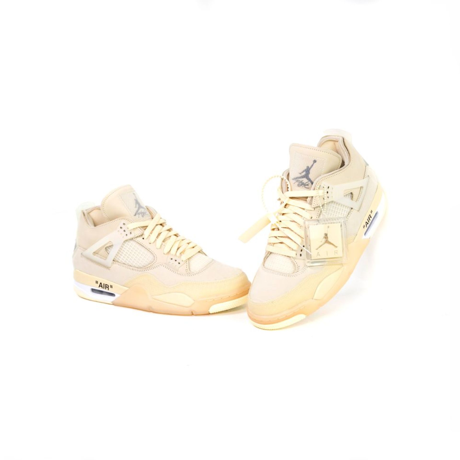 Nike X Off White : Air Jordan 4 Retro &#171; Sail &#187;, W. 11,5 US