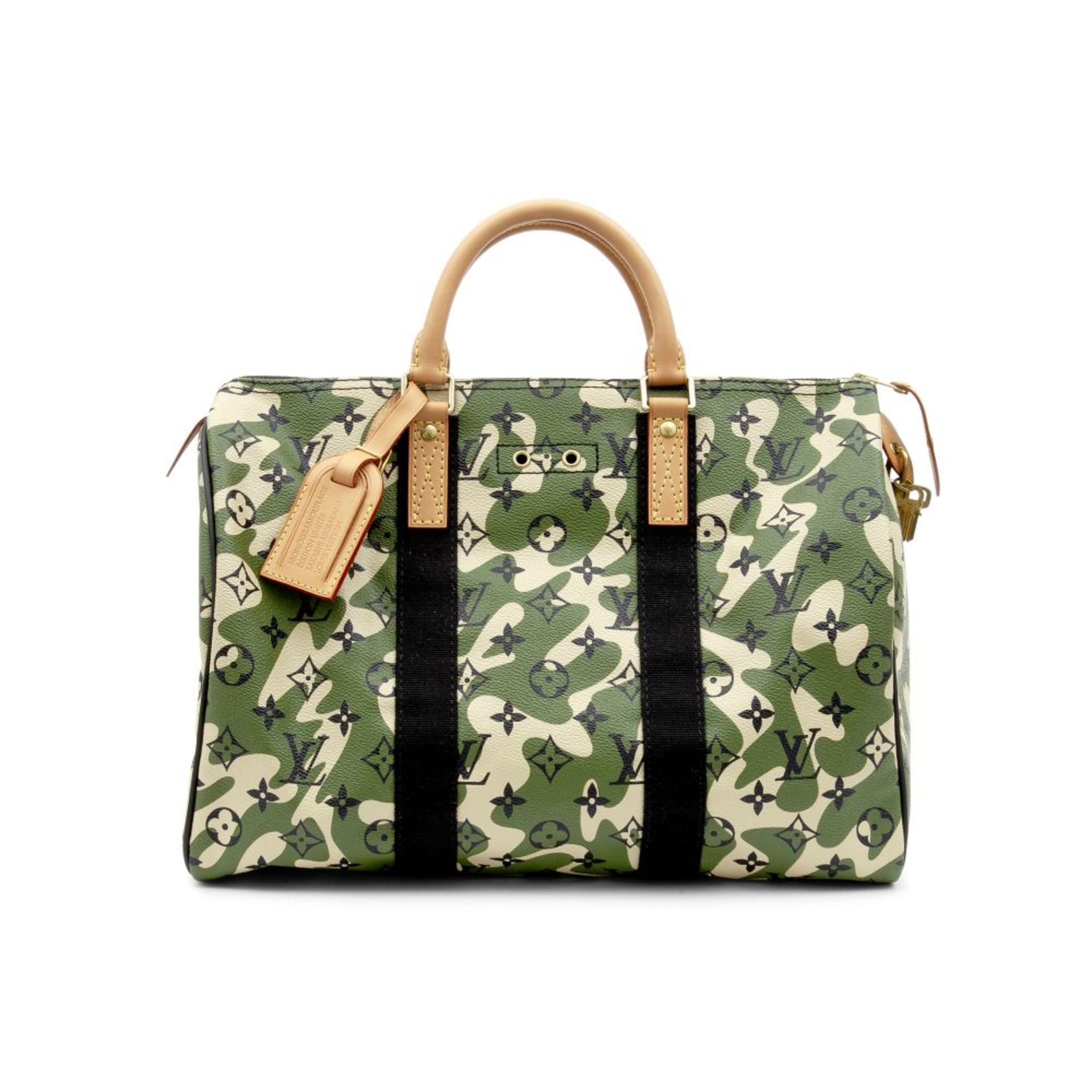 Louis Vuitton x Takashi Murakami : Speedy 35 Monogramouflage