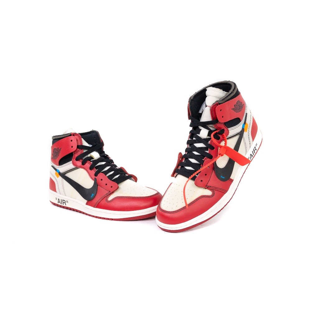 Nike X Off White : Air Jordan 1 Retro High &#171; Chicago &#187;, 10 US - Bild 2 aus 3