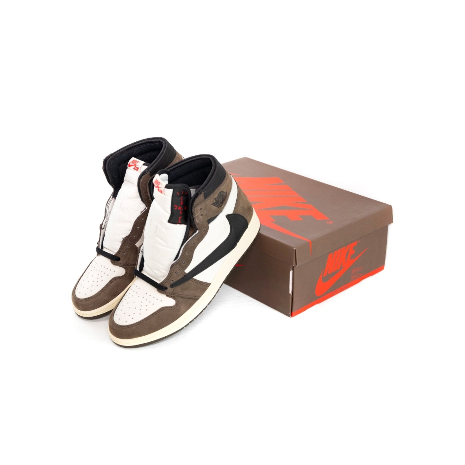 Nike X Travis Scott : Air Jordan 1 High Retro &#171; Cactus Jack &#187;, 10 US - Bild 2 aus 2