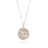 COLLIER-PENDENTIF DIAMANTS