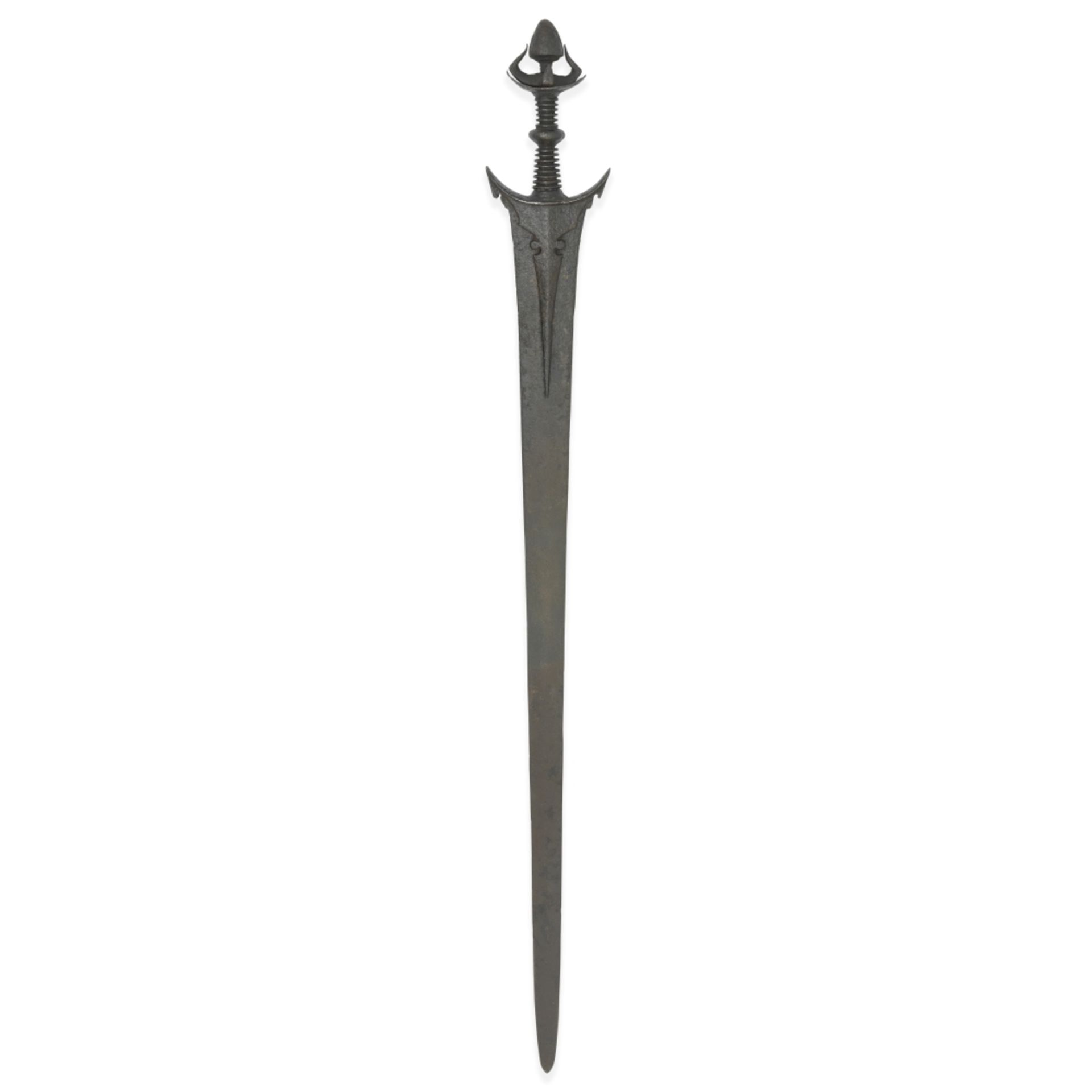 A rare South Indian steel sword probably Madras, mid-16th Century