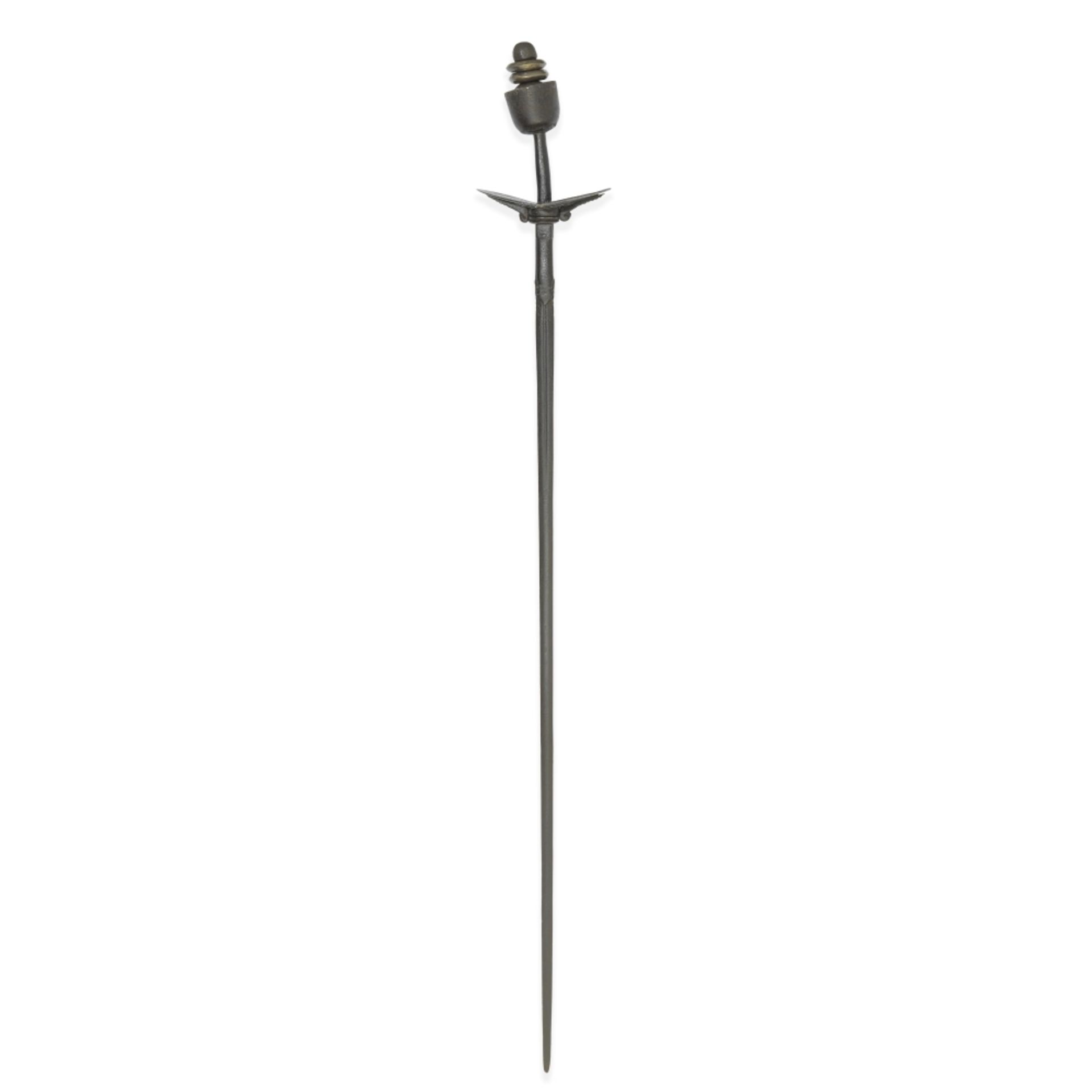 A rare South Indian steel rapier probably Madras, early 17th Century