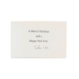 John Lennon/Yoko Ono: A Signed Christmas Card, circa 1969
