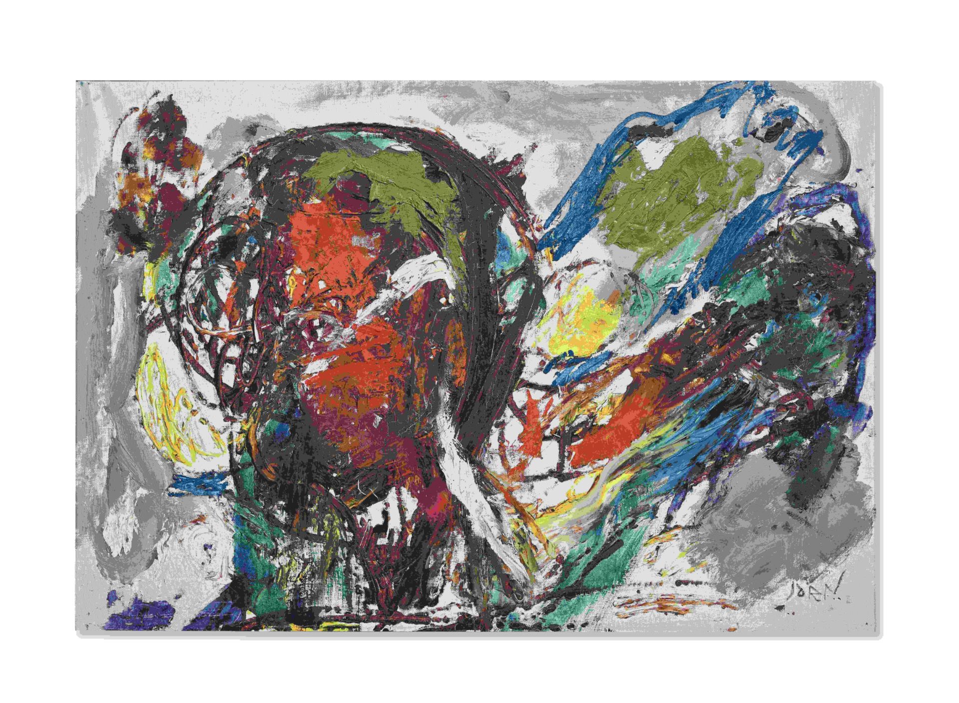 ASGER JORN (1914-1973) Douleur silencieuse 1960