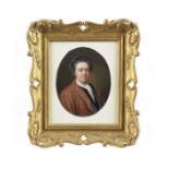 Henry Pierce Bone (British, 1779-1855) A portrait miniature of the poet and playwright, James Tho...